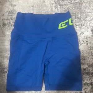 ECHT Blue Bike Shorts